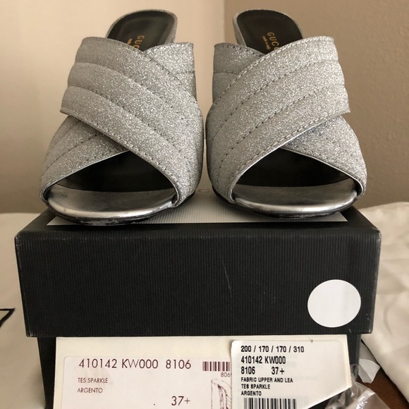 gucci block heel mules